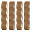 Picture of 3" Pro Gaff Gaffers Tape 55 yards length tan matte. Premium Heavy-Duty Gaffers Tape trusted by professional Gaffers. Made in the USA. Holds Tight, Easy to remove. (Pack of 16)