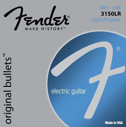 Picture of Fender 3150LR Original Bullets - Pure Nickel with Bullet Ends, .009- .046
