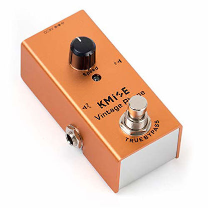 Picture of lotmusic Electric Guitar Effects Pedal Mini Single Type DC 9V True Bypass (Orange)