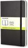 Picture of Moleskine Classic Notebook, Hard Cover, Large (5" x 8.25") Plain/Blank, Black, 240 Pages