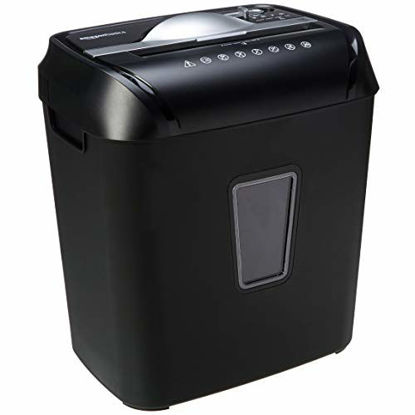 Picture of Amazon Basics 12-Sheet Cross-Cut Paper and Credit Card Home Office Shredder