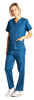 Picture of Dagacci Medical Uniform Women's Medical Scrub Set Top and Pant, Caribbean, S