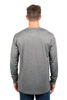 Picture of Ultra Game NBA New York Knicks Mens Active Long Sleeve Tee Shirt, Heather Charcoal, X-Large