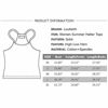 Picture of LouKeith Womens Tops Sleeveless Halter Racerback Summer Basic Tee Shirts Cami Tank Tops Cute Beach Blouses Purple M