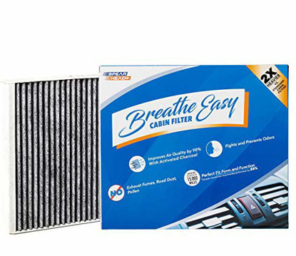 Picture of Spearhead Premium Breathe Easy Cabin Filter, Up to 25% Longer Life w/Activated Carbon (BE-966)