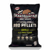 Picture of Bear Mountain BBQ 100% All-Natural Hardwood Pellets - Apple Wood (20 lb. Bag) Perfect for Pellet Smokers, or Any Outdoor Grill | Mild Sweet, Smoky Wood-Fired Flavor