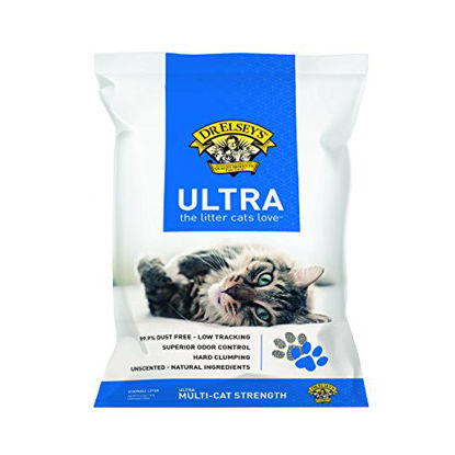 Picture of Dr. Elsey's Precious Cat Ultra Cat Litter, 18 pound bag