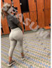 Picture of SEASUM Women's Brazilian Capris Pants High Waist Tummy Control Slimming Booty Leggings Workout Running Butt Lift Tights L