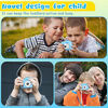 Picture of Seckton Upgrade Kids Selfie Camera, Christmas Birthday Gifts for Boys Age 3-9, HD Digital Video Cameras for Toddler, Portable Toy for 3 4 5 6 7 8 Year Old Boy with 32GB SD Card-Blue