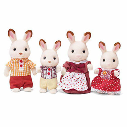 Picture of Calico Critters, Hopscotch Rabbit Family, Dolls, Doll House Figures, Collectible Toys