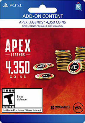 Picture of Apex Legends - 4,350 Coins Virtual Currency - PS4 [Digital Code]