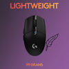 Picture of Logitech G305 Lightspeed Wireless Gaming Mouse, Black