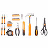 Picture of Cartman Blue 39-Piece Cutting Plier Tool Set - General Household Hand Tool Kit with Plastic Toolbox Storage Case