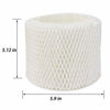 Picture of Extolife 6 Pack Replacement Humidifier Filter for Vicks & Kaz WF2 Humidifier Filters V3100, V3500, V3500N, V3600, V3700, V3800, V3850, V3850JUV, V3900, V3900JUV, VEV320, 3020, ECM-250i, ECM-500, WA-8D