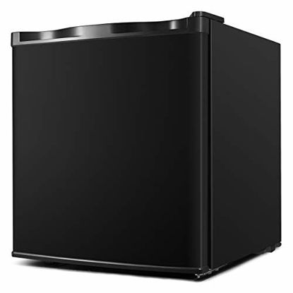 Picture of ADT Mini Freezer 1.1 Cubic Feet Small Freezer (Black)