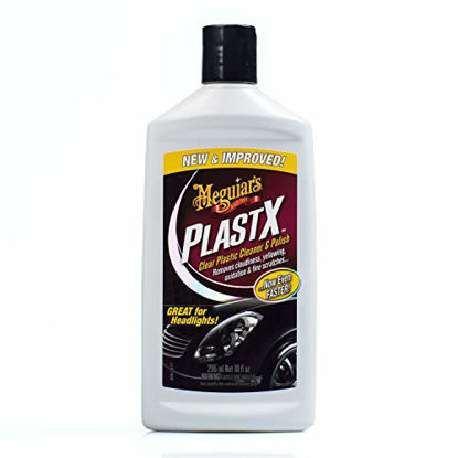 Picture of Meguiar's G12310 PlastX Clear Plastic Cleaner & Polish, 10 Fluid Ounces