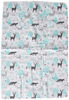 Picture of Hudson Baby Unisex Baby Cotton Flannel Burp Cloths, Linocut Woodland Neutral, One Size