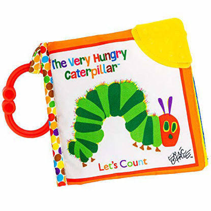 Picture of Let's Count Soft Book - World of Eric Carle The Very Hungry Caterpillar Baby Teething Crinkle Book