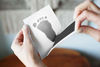 Picture of Pearhead Newborn Baby Handprint or Footprint Clean-Touch Ink Pad Set of Two, Black
