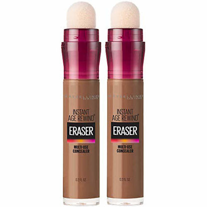 Picture of Maybelline Instant Age Rewind Eraser Dark Circles Treatment Multi-Use Concealer, Deep Bronze, 0.2 Fl Oz (Pack of 2) (Packaging May Vary)