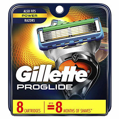 Picture of Gillette ProGlide Men's Razor Blade Refills, 8 Count
