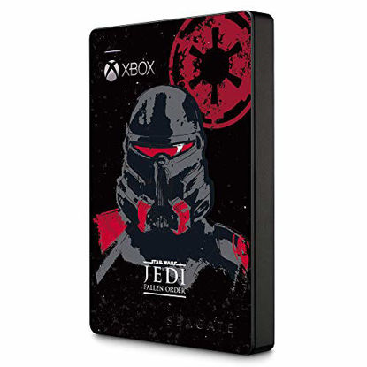 Picture of Seagate Game Drive For Xbox 2TB External Hard Drive Portable HDD - USB 3.0 Star Wars Jedi: Fallen Order Special Edition, Designed For Xbox One, 1 Year Rescue Service (Stea2000426)