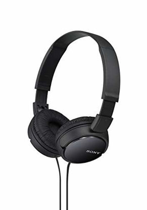 Picture of Sony MDRZX110/BLK ZX Series Stereo Headphones (Black)