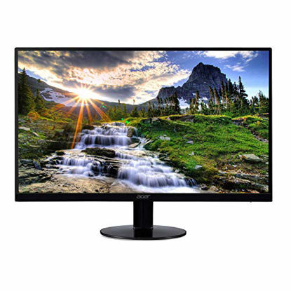 Picture of Acer SB220Q bi 21.5 Inches Full HD (1920 x 1080) IPS Ultra-Thin Zero Frame Monitor (HDMI & VGA Port), Black
