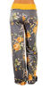 Picture of AMiERY Pajamas for Women Women's Pajama Pants Pajamas for Women Casual Floral Print Palazzo Lounge Pants (Tag XXL (US 12), Yellow)