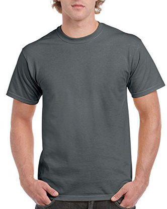 Picture of Gildan Men's G2000 Ultra Cotton Adult T-Shirt, Charcoal, Small
