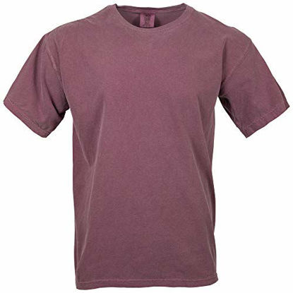 Picture of Comfort Colors Men's Adult Short Sleeve Tee, Style 1717, Berry, Small