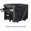 Picture of Porch Shield Waterproof Universal Generator Cover 38 x 28 x 30 inch, for Most Generators 5500-15000 Watt, Black