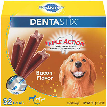 Picture of Pedigree DENTASTIX Treats for Large Dogs, 30+ lbs. Multiple Flavors