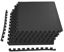 Picture of BalanceFrom Puzzle Exercise Mat with EVA Foam Interlocking Tiles,3/4" Thick, 24 Square Feet, Black