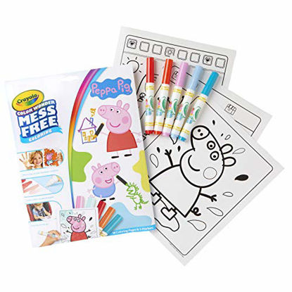 Picture of Crayola 75-7000 Color Wonder Mess Free Drawing, Peppa Pig