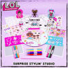 Picture of L.O.L. Surprise! Stylin' Studio by Horizon Group USA,Decorate LOL Surprise Paper Dolls With 250+ Accessories,Includes DIY Activity Book, Scratch Art,Sticker Sheet,Coloring Pages,Markers,Crayons & More
