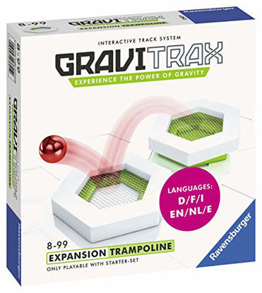 Picture of Ravensburger Gravitrax Trampoline Accessory - Marble Run & STEM Toy for Boys & Girls Age 8 & Up - Accessory for 2019 Toy of The Year Finalist Gravitrax