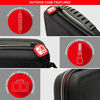 Picture of Officially Licensed Nintendo Switch Carrying Case - Protective Deluxe Travel Case - Black Ballistic Nylon Exterior