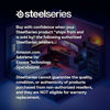 Picture of SteelSeries Apex 5 Hybrid Mechanical Gaming Keyboard - Per-Key RGB Illumination - Aircraft Grade Aluminum Alloy Frame - OLED Smart Display (Hybrid Blue Switch)