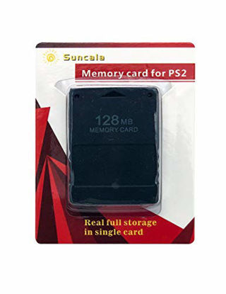 Picture of Suncala 128MB Memory Card for Playstation 2, High Speed Memory Card for Sony PS2