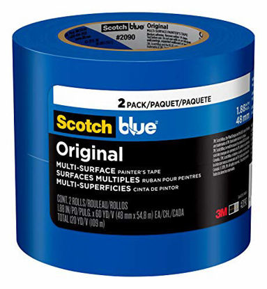 Picture of ScotchBlue Original Multi-Surface Painters Tape, 1.88 inch x 60 yard, 2 Rolls