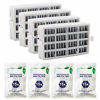 Picture of Funmit W10346771A Produce Preserver 8-Pack & W10311524 Refrigerator Air Filter 4-Pack Replacement for Whirlpool,Upgraded Package