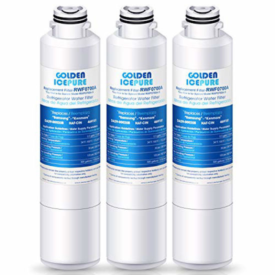 ICEPURE DA29-00020B Samsung Refrigerator Water Filter Replacement 3 pack 