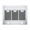 Picture of CIARRA CAS75302 30 inch Range Hood, 450 CFM Wall Mount Vent Hood with 3 Speed Exhaust Fan, Stainless Steel Stove Hood with Baffle Filters, Ducted/Ductless Convertible Duct, Push Button