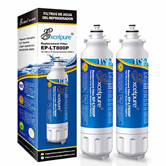 2 Pack Refrigerator Water Filter For LG LT800P Kenmore 9490 LSXS26326S LMXC23746 