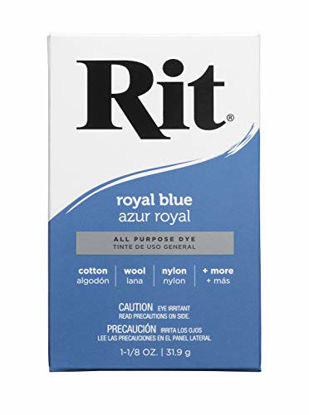 Picture of Rit, Royal Blue Purpose Powder Dye, 1-1/8 oz