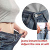 Picture of 1 Set Perfect Fit Instant Button, Adjustable Jeans Button Instant, 1 inch Buttons Adds Or Reduces an Inch to Any Pants Waist in Seconds