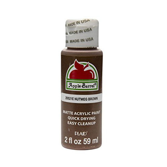 Picture of Apple Barrel Acrylic Paint in Assorted Colors (2 oz), 20521, Nutmeg Brown
