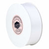 Picture of VATIN 1- 1/2" Wide Double Faced Polyester Satin Ribbon - 50 Yard (White), Perfect for Wedding, Gift Wrapping, Bow Making & Other Projects