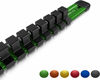 Picture of Olsa Tools 1/2-Inch Drive Aluminum Socket Organizer | Premium Quality Socket Holder (Green)